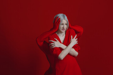 Abuse and violence against oneself, the struggle of an individual with their complexes and fears, and with external pressures. The conflict between public opinion and personal attitudes, a struggle