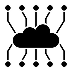 Cloud computing Icon