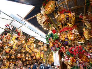 浅草　鷲神社の酉の市　東京都