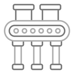 Fototapeta premium Conveyor belt Icon