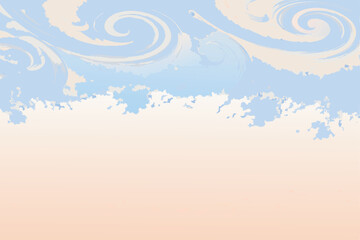 Delicate Pastel Abstract Background with Soft Hues