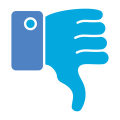 Fototapeta premium Dislike Icon