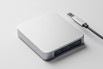External hard drive showcasing USB-C connectivity for fast data transfer options