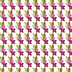 seamless flowers pattern
