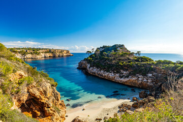 Obraz premium Caló des Moro Beach, Majorca