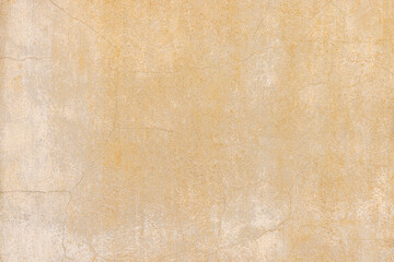 Decorative vintage factory cement wall paint Texture of Old white and yellow messy wall stucco grunge background