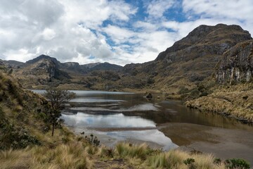 Mountain Lake Reflection