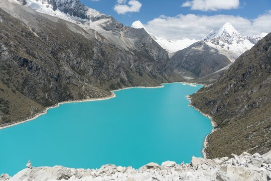 Laguna Paron in the Andes, Peru