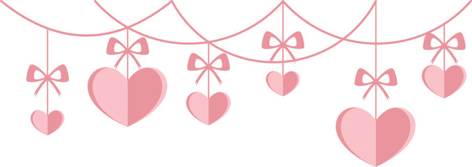 Valentine Day Hanging Heart Decoration