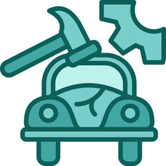 Body Repair solid icon