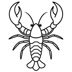 Lobster Sketch Artwork
