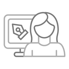 Graphic designer Icon