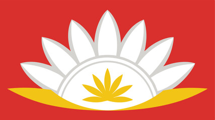 Fototapeta premium white flower on a white background