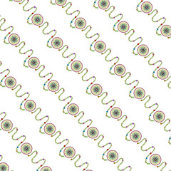 seamless pattern with flowers