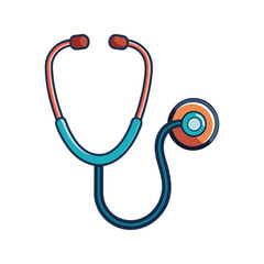 stethoscope vector, vector and illustration, vector style