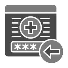 Fototapeta premium Log in Icon