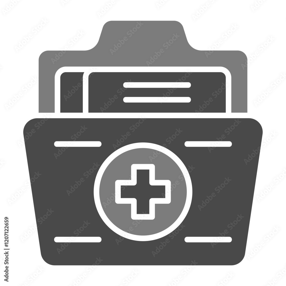 Poster Medical file Icon