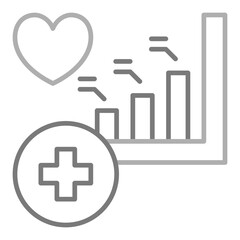 Obraz premium Graph Icon