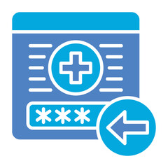 Obraz premium Log in Icon