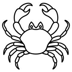 Modern Crab Sketch