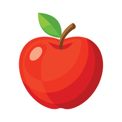 apple vector, vector and illustration, vector style