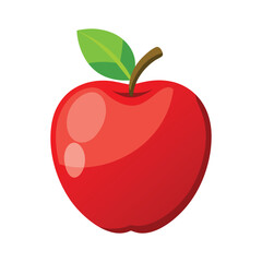 apple vector, vector and illustration, vector style