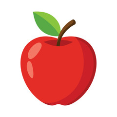 apple vector, vector and illustration, vector style
