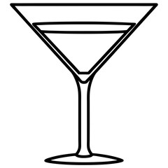 Modern Martini Vector Design