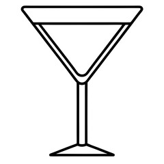 Modern Martini Vector Design