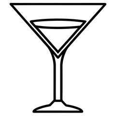 Modern Martini Vector Design