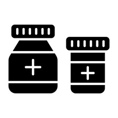 Obraz premium Pills Icon