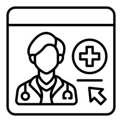 Online appointment Icon