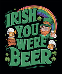 ST.Patrick Da Shamrock Irish T-Shirt