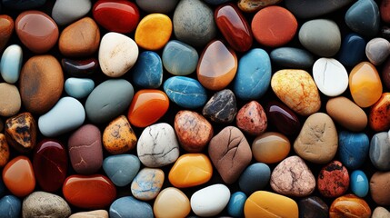 Optical Illusion Autostereogram Depicting Stone Patterns in 3D