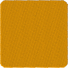 Square Shape Knit Texture Colorful