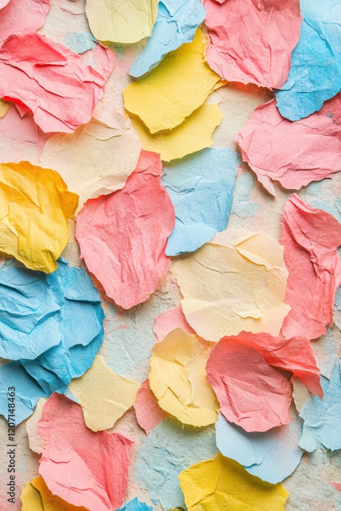 Poster pastel paper texture background soft colorful abstract design