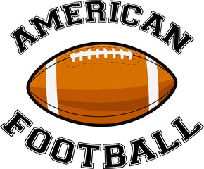 The Illustration of Rugby Ball
