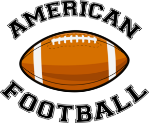 The Illustration of Rugby Ball
