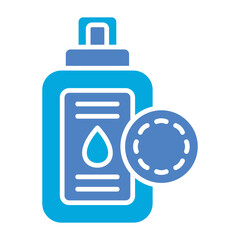 Fototapeta premium Makeup remover Icon