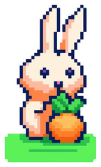 Obraz premium PNG Mammal representation creativity pixelated.