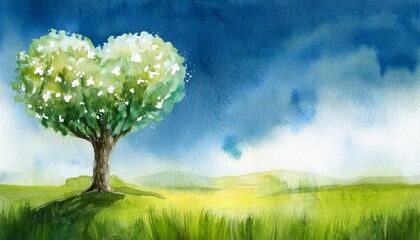 Fototapeta premium ハートの木