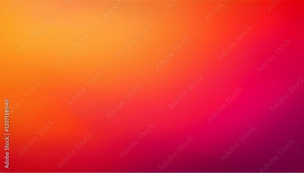 Aufkleber abstract gradient - vibrant color background. Colorful abstract background with soft smooth textured orange, pink, yellow and red color gradient.