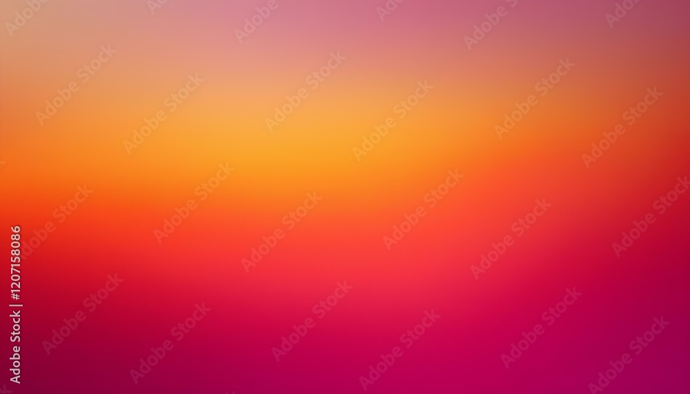 Aufkleber abstract gradient vibrant color background. Colorful abstract background with soft smooth textured orange, pink, yellow and red color gradient.