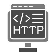 Fototapeta premium Http Icon