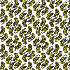 seamless pattern with leaves