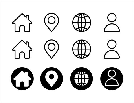 Business icon isolated on white background