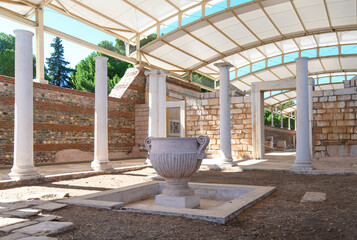 Ancient City Sardes (Sardis) in Turkey. Province of Lydia, major center of Hellenistic and...