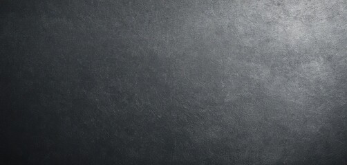 Obraz premium Grainy dark gray metallic grey matte texture blurry abstract monochrome background banner, 4k