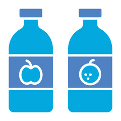 Juice bottles Icon