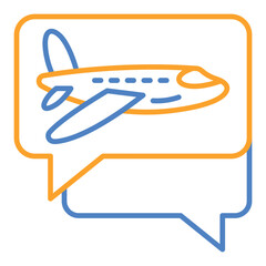 Travel chat Icon